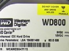 WD物理壞道數據恢復成功 WDC WD800BB